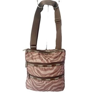 LeSportSac Triple Zipper Crossbody